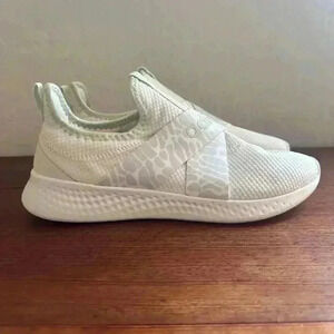 Size 11.5 - adidas Puremotion Adapt Leopard Women’s Light Green and White